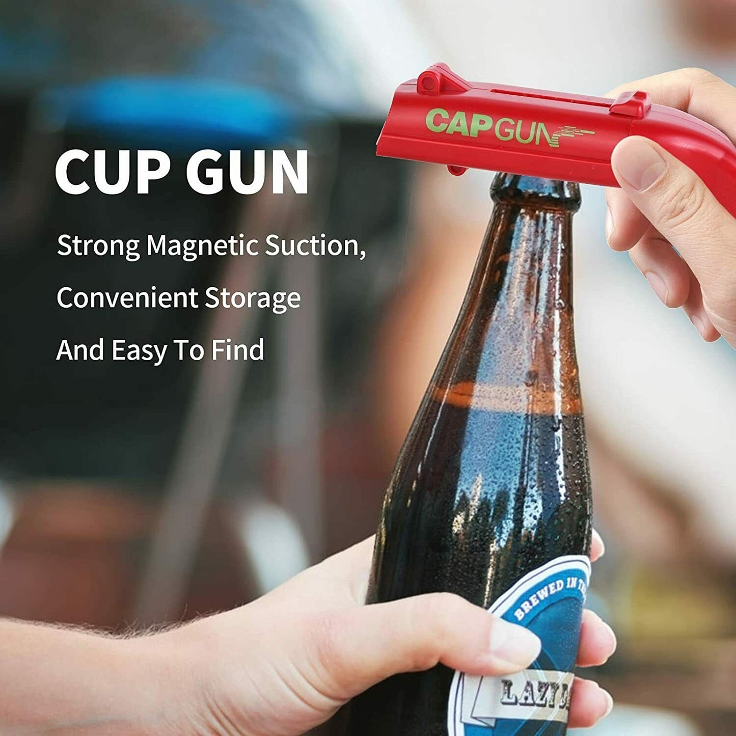 2 Pack Cap Gun Bottle Opener