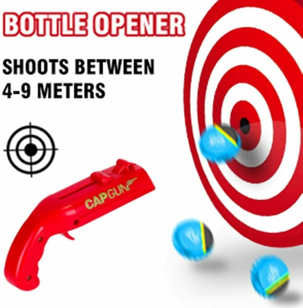 2 Pack Cap Gun Bottle Opener
